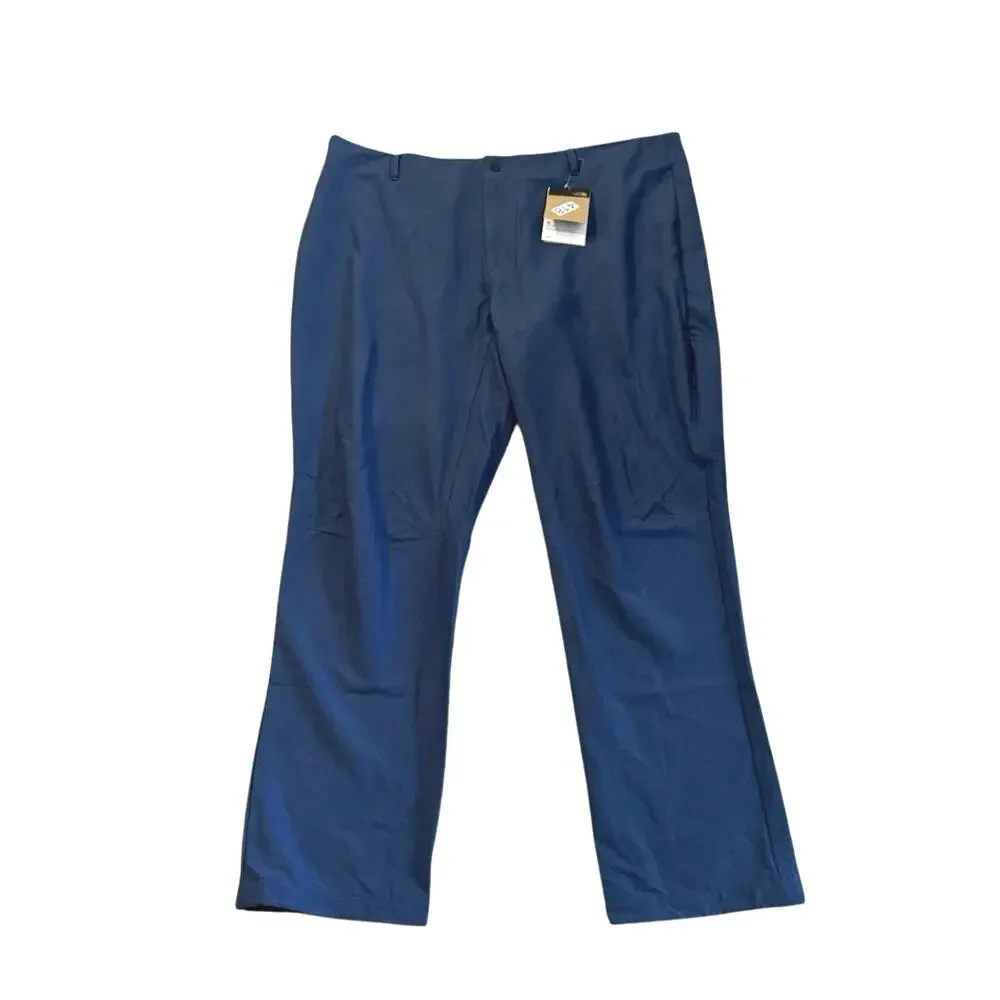 The North Face Solo Pant Performance hiking travel Shady Blue Mens 44 x 33 NEW